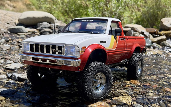 RC4WD Trail Finder 2 RTR w/1982 Toyota Pickup Hard Body Set (Red) Z-RTR0070