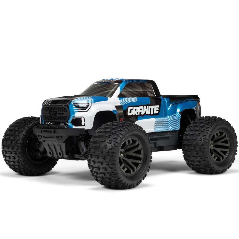 Arrma 1/10 GRANITE 223S DSC 4X4 RTR Brushless Monster Truck, Blue ARA4302V4T1