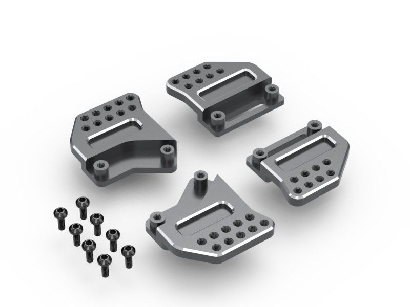 HPI Aluminum Shock Tower Set (Gunmetal), for Venture18 161149