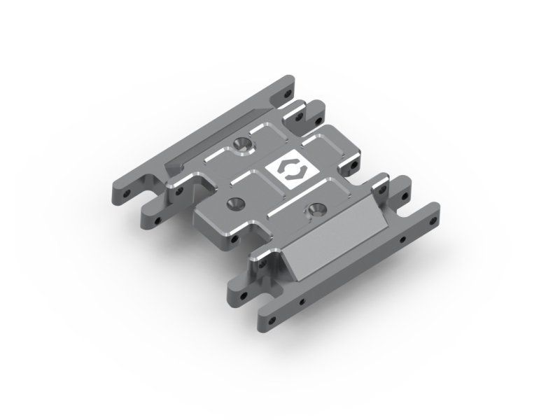 Hpi Aluminum Center Skid Plate, for Venture18 161140