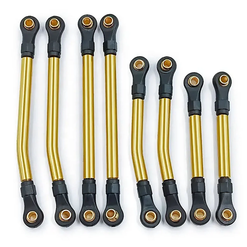 Powerhobby 8PC Brass High Clearance Links Set FOR Traxxas TRX-4M PHB5645