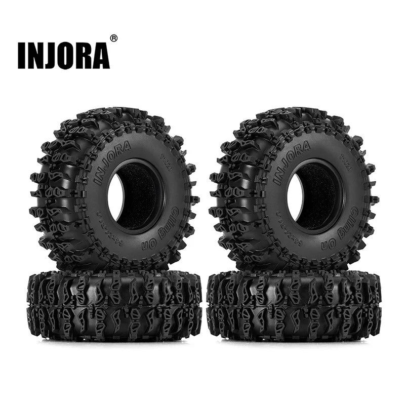 INJORA Cling On 1.0" 64*24mm Tires YQT-1020
