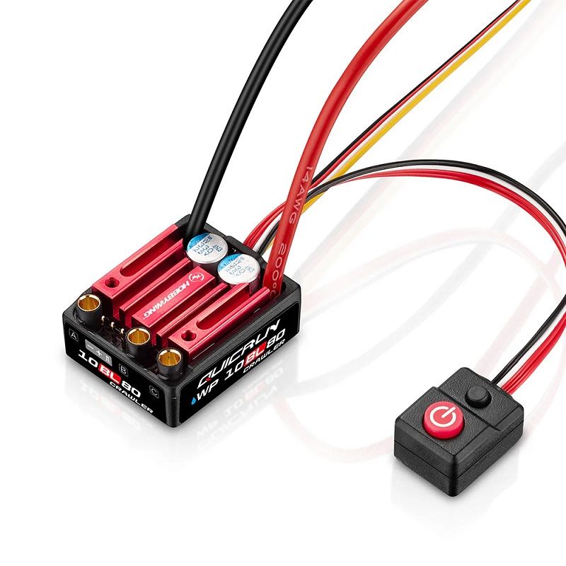 Hobbywing QUICRUN WP 10BL80 ESC for Crawlers HWI30108002