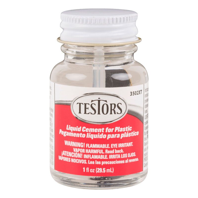 TESTORS Liquid Plastic Cement, 1oz. TES3502XT