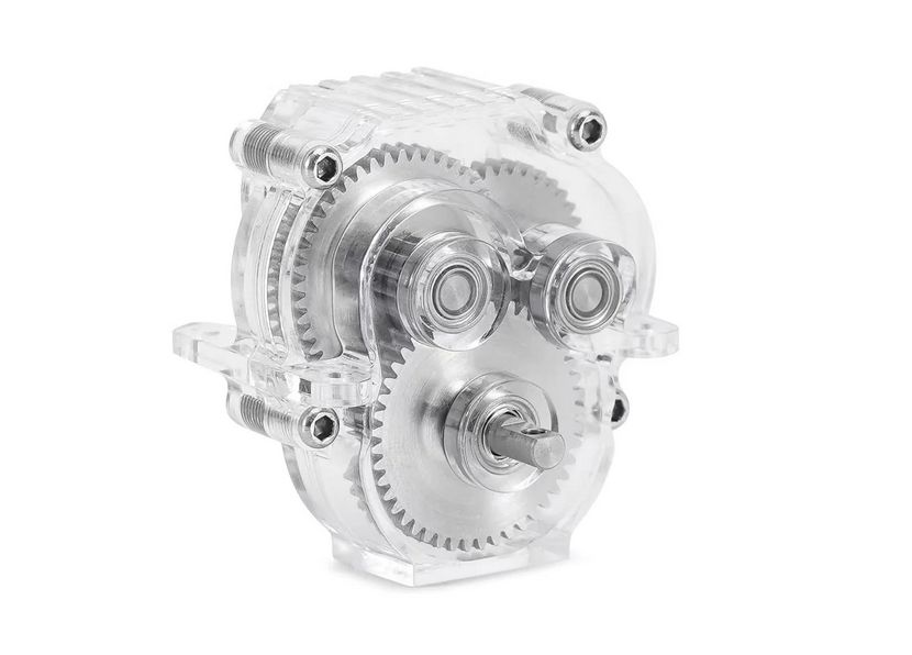 Powerhobby Complete Transmission with Acrylic Housing FOR Traxxas TRX-4M (Stock Gearing) PHB7502