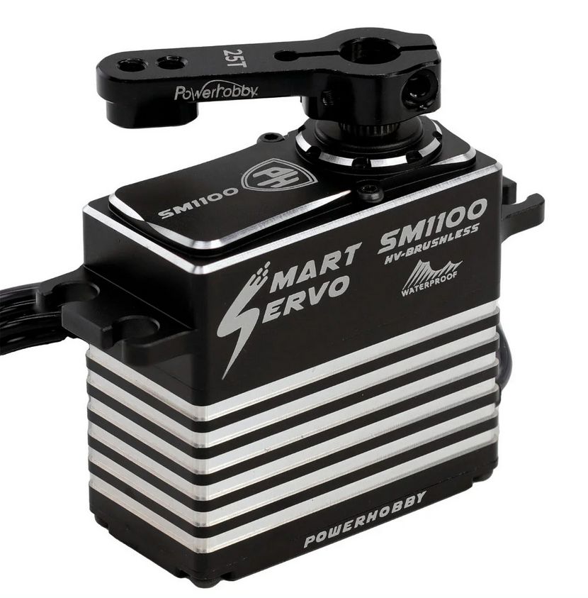 Powerhobby SM1100 78KG Super MEGA Torque Steel Gears WP Smart Programmable Servo PHSM1100