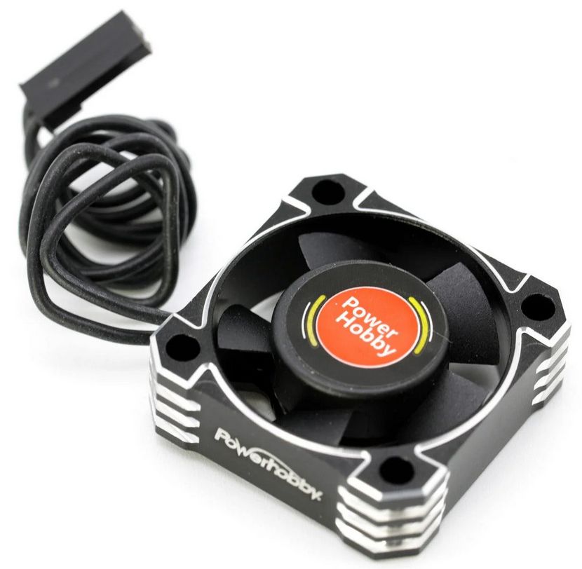 Powerhobby 30mm Tornado High Speed Aluminum RC Cooling Fan 30x30x10 PHF3030-BLACK