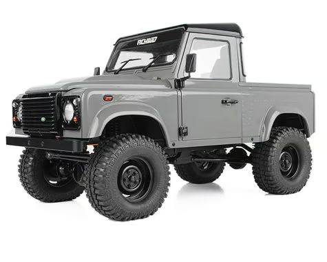 RC4WD Gelande II RTR 1/10 Scale Crawler w/2015 Land Rover Defender D90 Pick-Up Body (Grey) RC4ZRTR0065