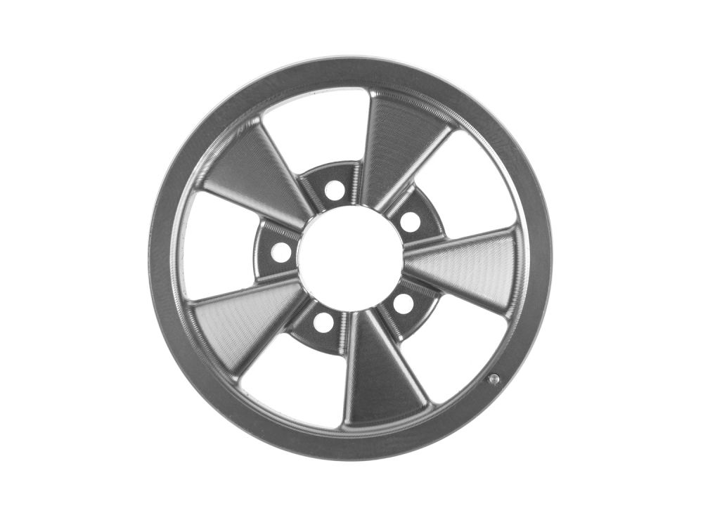 Boom Racing ProBuild™ 1.9 Alum Street Mag Classic Faceplate (1) Flat Gun Metal BRPBF023GM