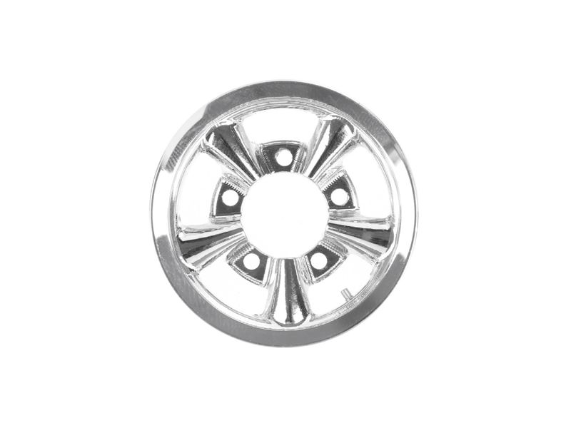 Boom Racing ProBuild™ 1.55 Alum Spin Force Classic Faceplate (1) Chrome BRPBF155-010CR