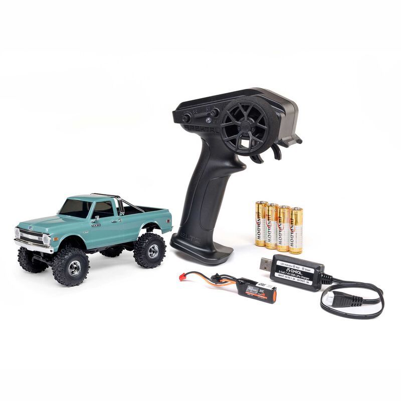 Axial SCX30 Chevrolet K10 (Battery &amp; Charger Included) (Green) AXI-2260T1