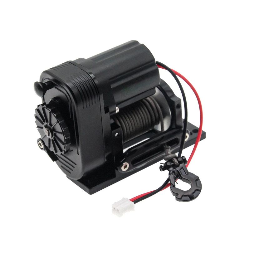 Powerhobby 1/10 Simulated 8274 Vertical Winch Aluminum 6-12.4V 50lbs Black PHB7539BLACK