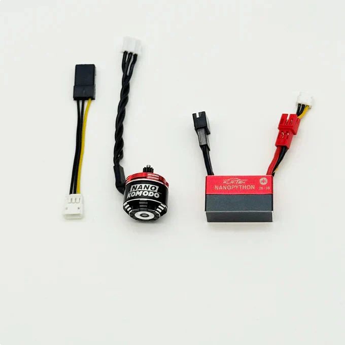 Furitek 2741 NanoModo 2026 Brushless Combo w/3800kV Nano Komodo Redcat Ascent-32 FUR-2741