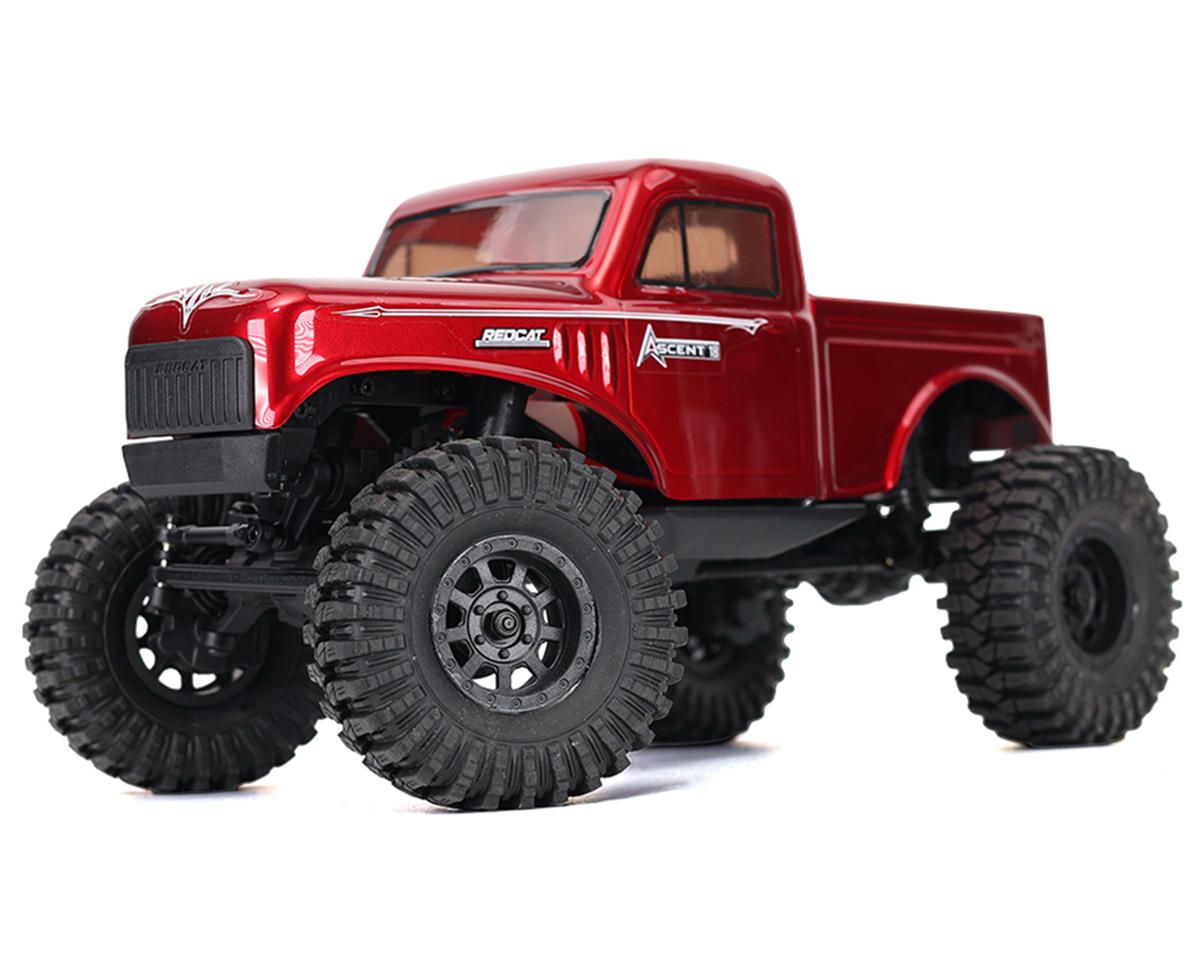 Redcat Ascent-18 1/18 4WD RTR Brushed Rock Crawler (Red) w/2.4GHz Radio, Battery &amp; Charger RER43482