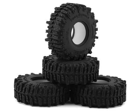 Treal Hobby 1.9" Deep Lugs Mud Tread Rock Crawler Tires (Class 2 - 4.73" OD) (4) (Ultra Soft) TLHTWHEEL-188