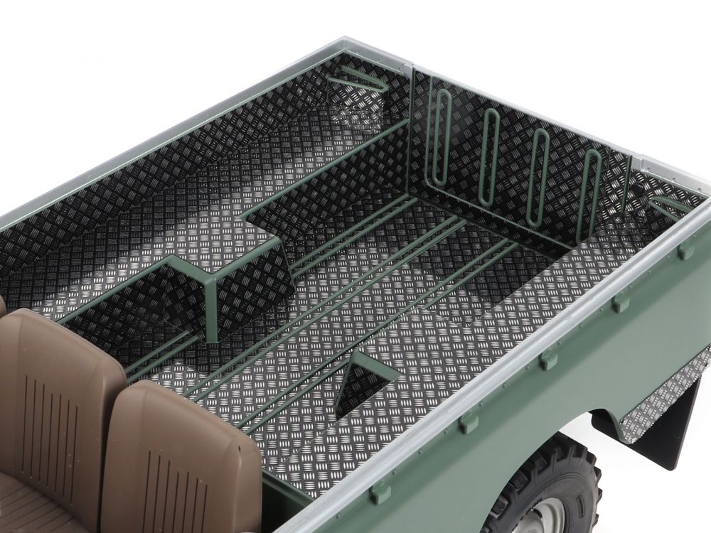 Boom Racing KUDU™ Stainless Steel Diamond Plate Set for Series Land Rover® 109 (Rear Bed) Black BRX02372BK