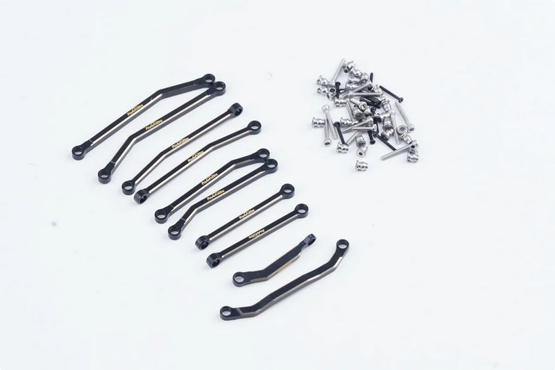 Powerhobby Axial SCX30 Brass High Clearance Chassis Links w Steering Links PHB7677