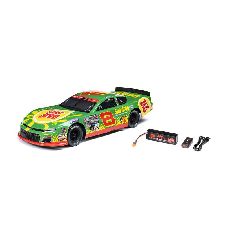 Losi 1/12 Asphalt Late Model Dale Earnhardt Jr. No. 8 (Sun Drop) (Battery &amp; Charger Included) LOS-3104T1