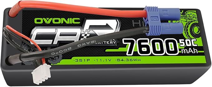 OVONIC 3s Lipo Battery 11.1V 7600mAh 50C