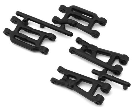 RPM Losi Micro-B/Micro-T Front &amp; Rear Suspension Arms Set (Black) RPM72242