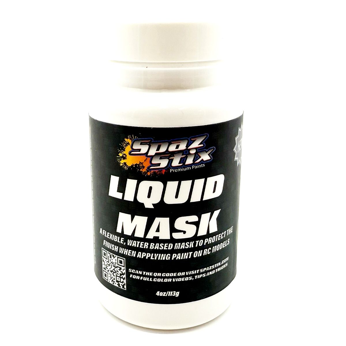 Spaz Stix Water Based Liquid Mask V2, 4oz SZX0004V2