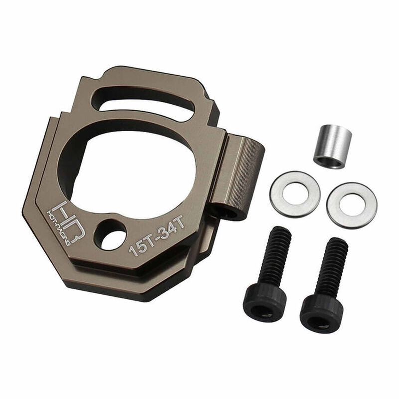 Hot Racing Aluminum 15T - 34T Adjustable Motor Mount, 1/16 ARRMA Mini Kraton HRAAMN18A11