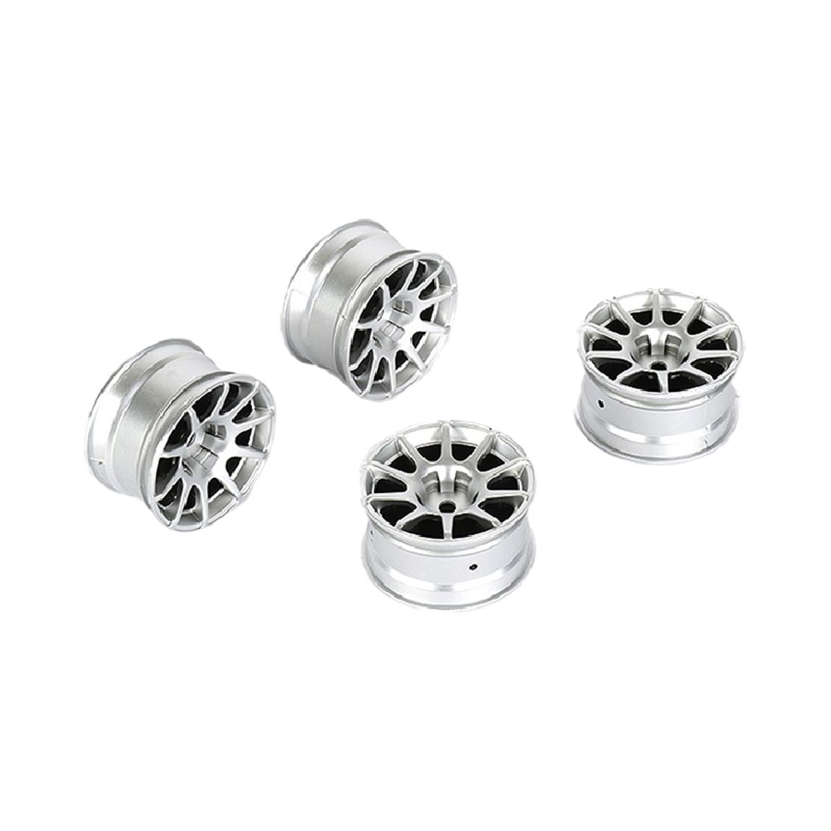 Louise R/C 10 Spoke Wheel +4mm (Silver), for LMX LOUNBA268