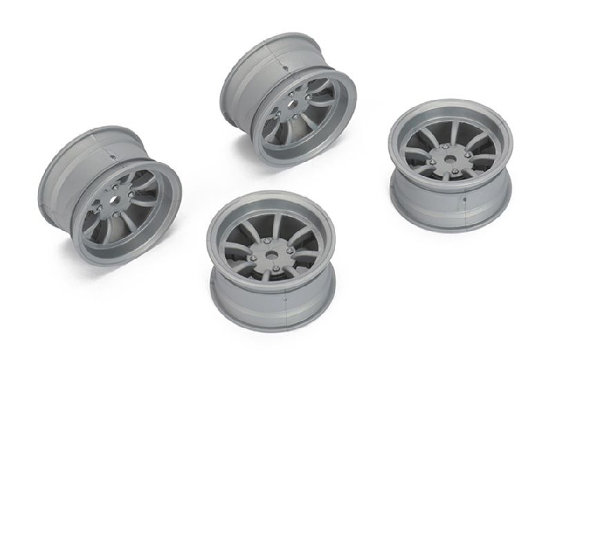 Louise R/C 8 Spoke Wheel +4mm (Gray), for LMX LOUNBA264