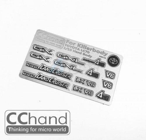 CChand Metal Logo - (LC70 Body) CC/D-A004X