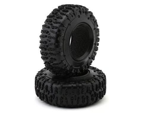 JConcepts Ruptures 2.2" All Terrain Rock Crawler Tires (2) (OD - 4.75”) (Green) w/Foam Inserts JCO4204-02