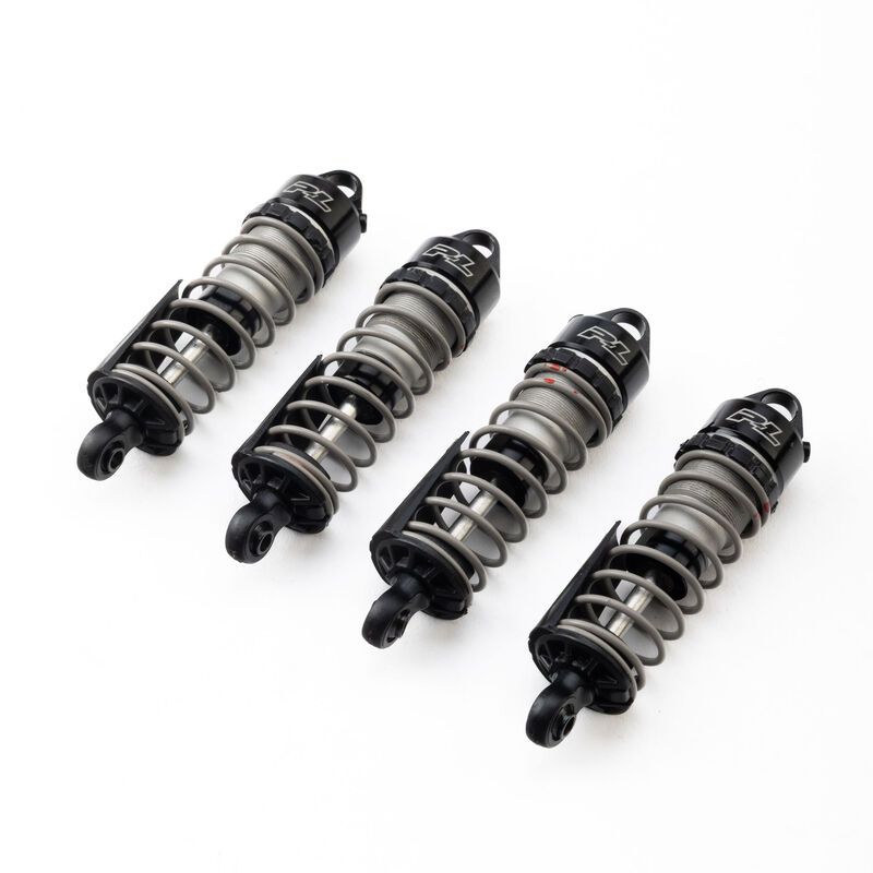 Pro-Line Racing PowerStroke Front/Rear Oil-Filled Shocks (4): ARRMA GRANITE, MOJAVE, TYPHON GROM PRO642200