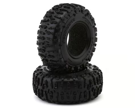 JConcepts Ruptures 1.3" Micro Rock Crawler Tires (63mm OD) (2) (Green) w/Foam Inserts JCO4200-02