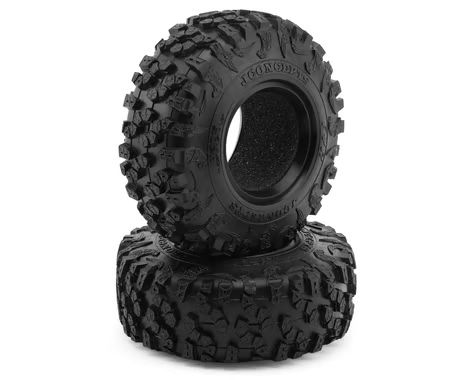 JConcepts FYR "Fire" 1.9" Rock Crawler Tires (2) (Class 2 - 4.25" OD) (Green) JCO4205-02