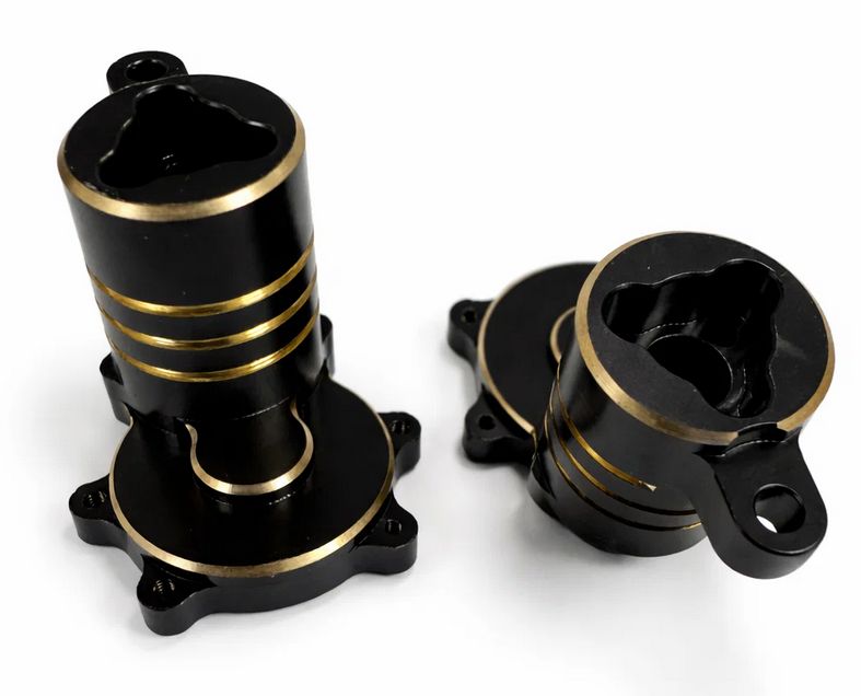 Powerhobby 1/10 Redcat Ascent Brass Rear Outer Portal Housing Set 97G PHB7722