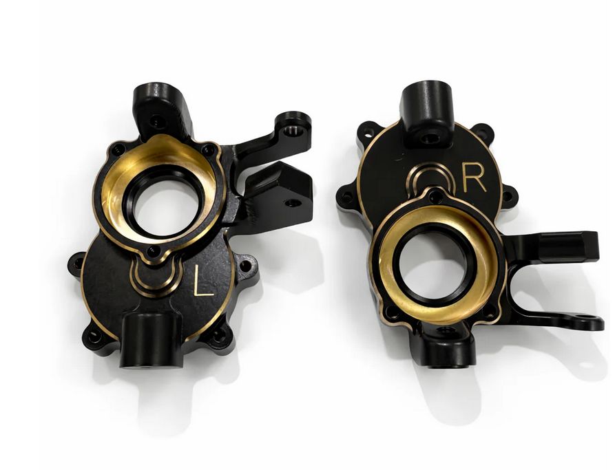 Powerhobby 1/10 Redcat Ascent Brass Front Outer Portal Housing Set 82G PHB7739