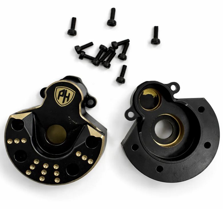 Powerhobby 1/10 Redcat Ascent Brass Outer Portal Covers 116G PHB7701