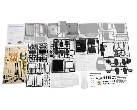RC4WD Gelande II 1/10 Scale Rock Crawler Kit w/2015 Land Rover Defender D90 Hard Body Set K-0073