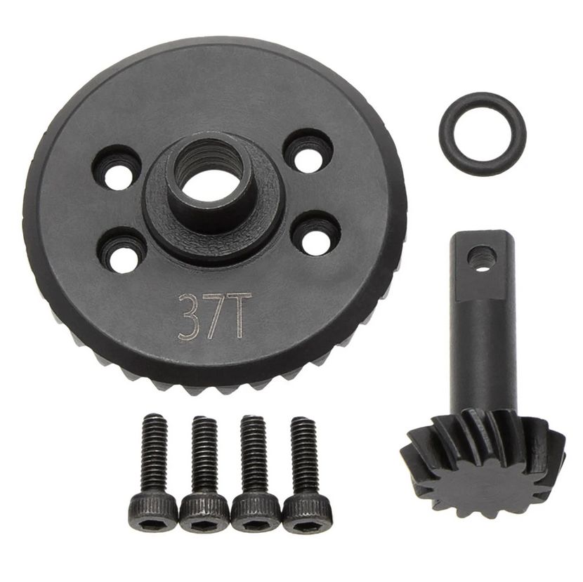Powerhobby Front Spiral Ring &amp; Pinion Gear Set FOR Traxxas Slash 4-Tec Rustler PHB6619