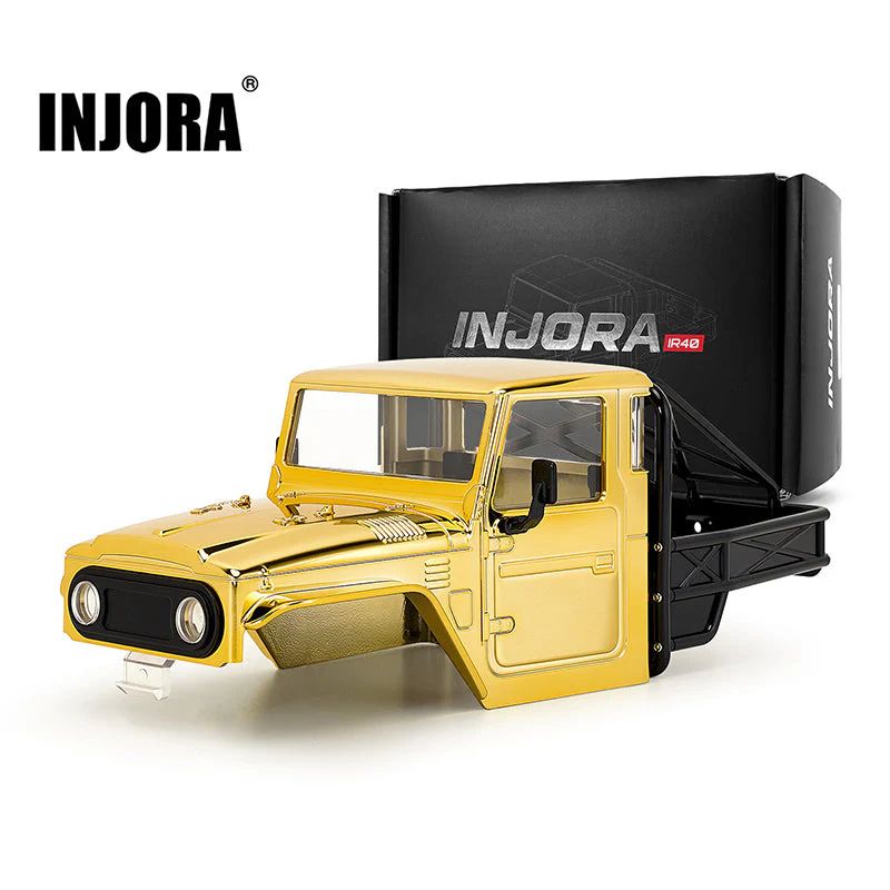 INJORA Limited Edition IR40-18 Half Truck Body for 1/18 TRX4M Defender Bronco (Gold) IR40-GD
