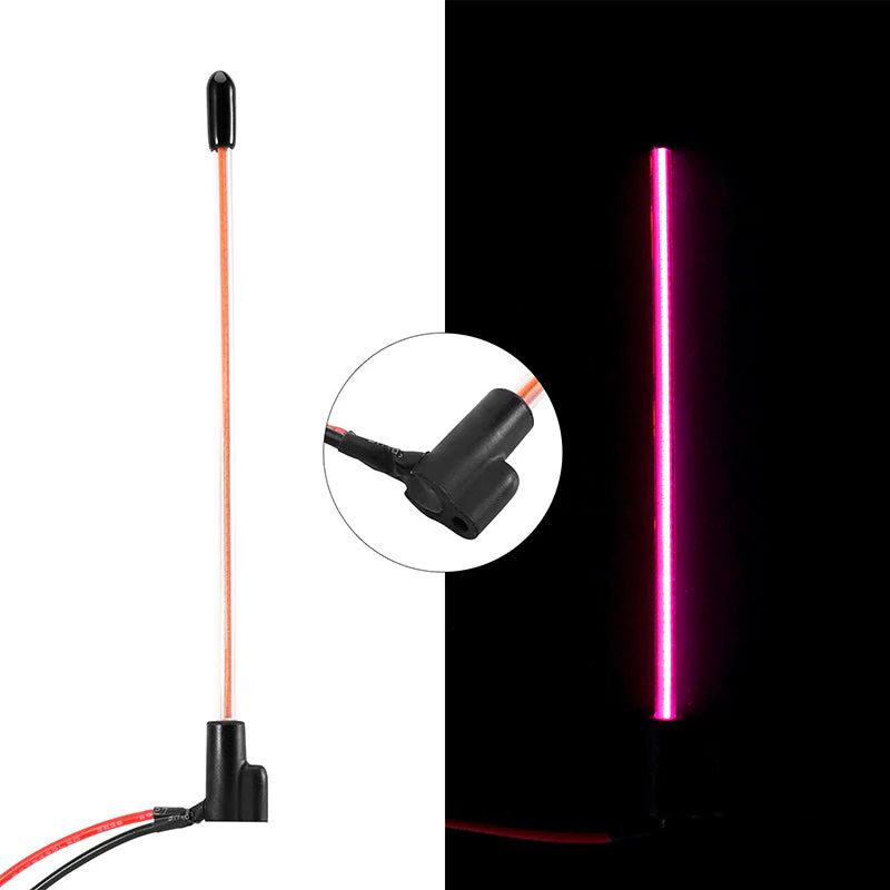 INJORA LED Whip Light for 1/18 1/24 RC Crawlers (Bottom-Fixed) (Pinkish Purple)) L43-PU
