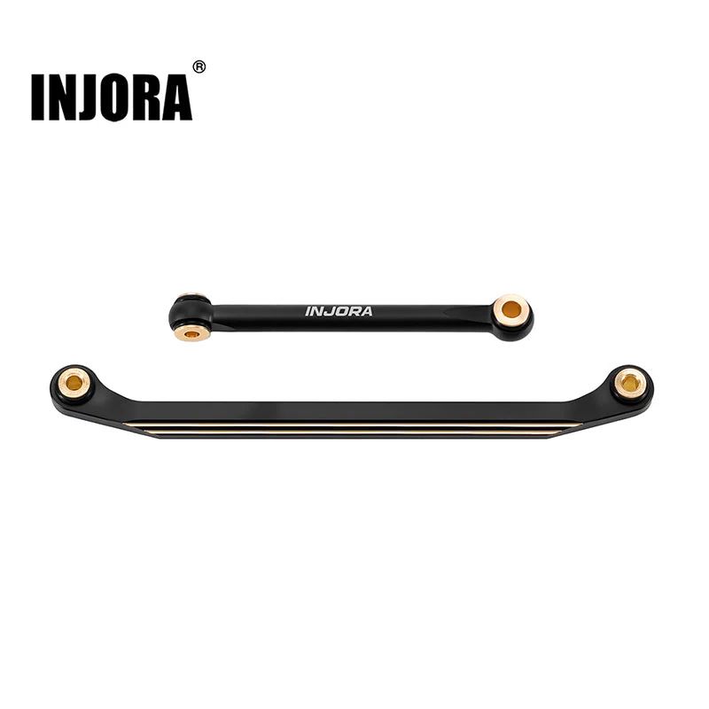 INJORA Black Brass Steering Links for 1/18 Redcat Ascent-18/Apex ASC18-31