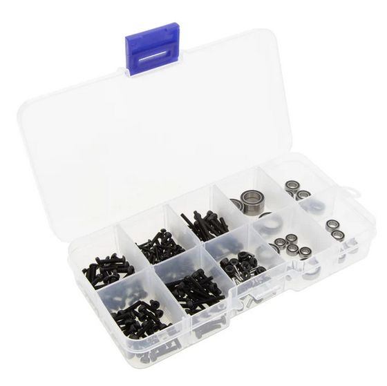 MEUS Racing Bushings Bearings Screws 236pcs Kit for Redcat Ascent-18 01-KY0007