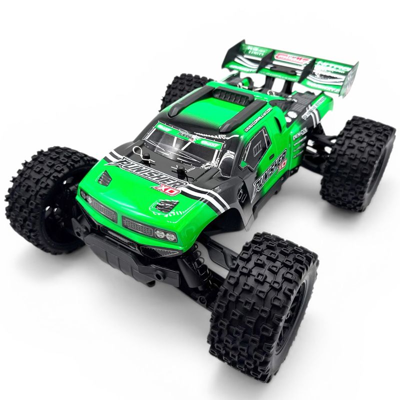 Corally Punisher XD 4WD 2S Small Scale, RTR Monster Truck, Green COR00231-G