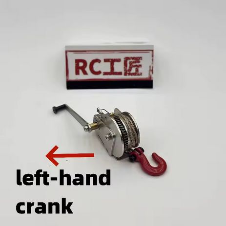 Dixieland R/C Left Hand Mini Metal Hand Ratchet Winch