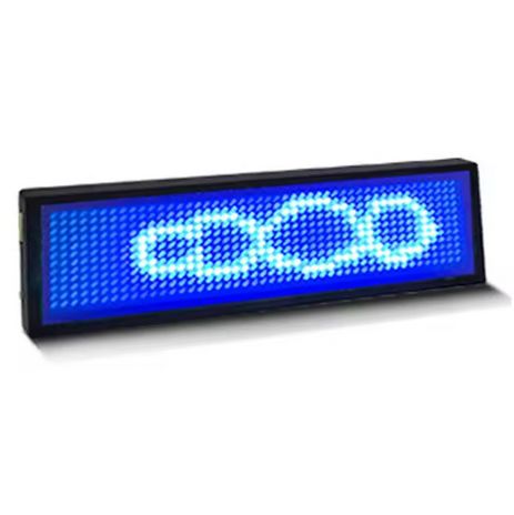 LED Display DIY Text Blue 93*30*6mm
