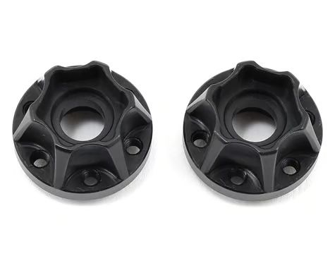 Vanquish Products SLW 475 Hex Hub Set (Black) (2) (0.475" Width) VPS07113