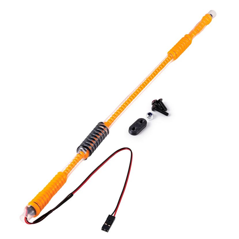 Powerhobby 11" Orange LED Flexible Light Whip PHB7807Orange