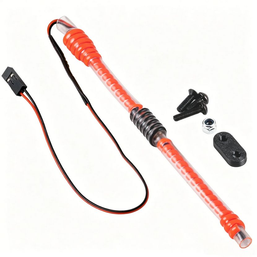 Powerhobby 8" Red LED Flexible Light Whip PHB7806RED
