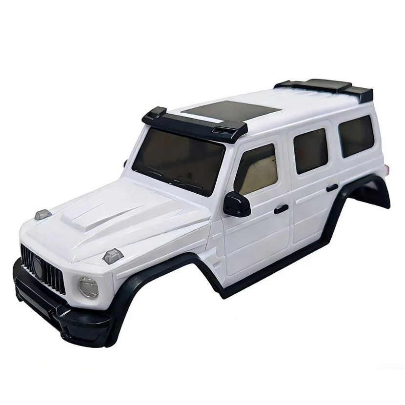 Powerhobby SCX30 Hard Plastic Painted Body - White PHB7773