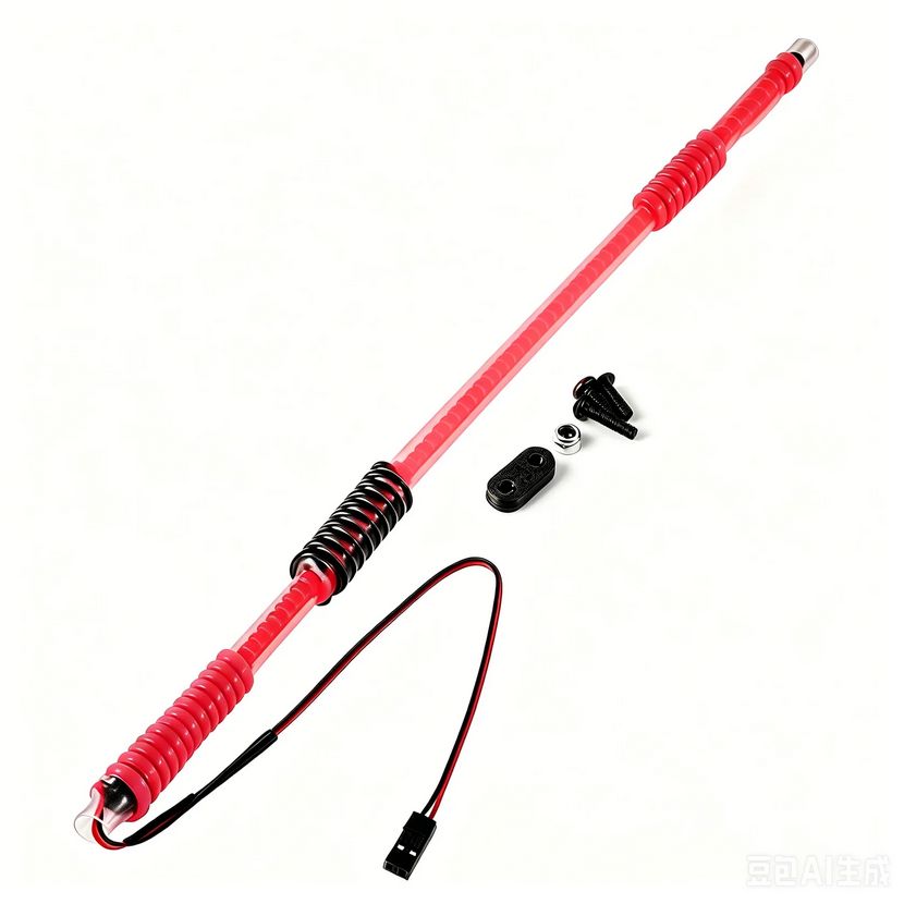 Powerhobby 11" Red LED Flexible Light Whip PHB7807RED